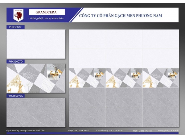 Gạch ốp tường 30X60 PHK36007